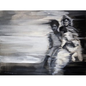 Arsalan Naqvi, 12 x 16 Inch, Acrylic on Canvas, Figurative Painting, AC-ARN-043